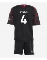 Liverpool Virgil van Dijk #4 Alternativní dres pro děti 2026-27 Krátký Rukáv (+ trenýrky)